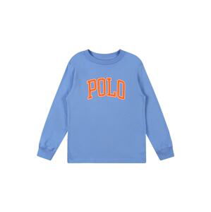 Polo Ralph Lauren Tričko  světlemodrá / oranžová / bílá