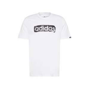 ADIDAS PERFORMANCE Funkční tričko  černá / offwhite