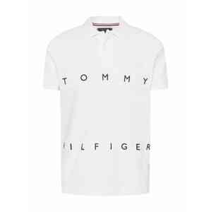 TOMMY HILFIGER Tričko  bílá / námořnická modř