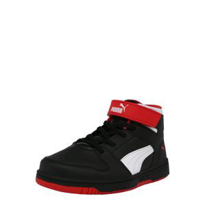 PUMA Tenisky ' Rebound Layup SL V PS'  černá / bílá / červená