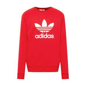 ADIDAS ORIGINALS Mikina  červená / bílá