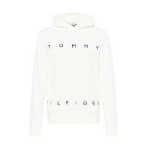 TOMMY HILFIGER Mikina  offwhite / červená / bílá / námořnická modř