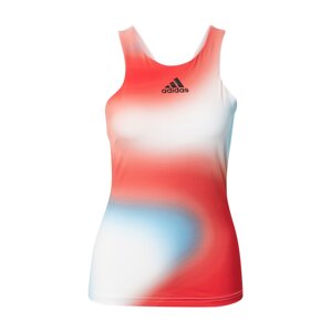 ADIDAS PERFORMANCE Sportovní top 'Melbourne'  světlemodrá / červená / bílá