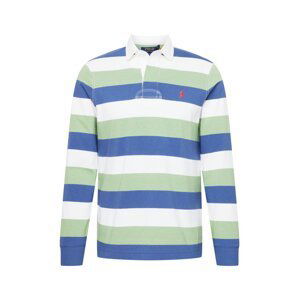 Polo Ralph Lauren Tričko  tmavě modrá / světle zelená / bílá