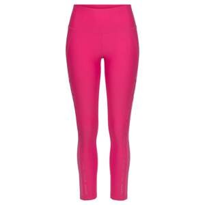 BENCH Funkční kalhoty  pink / bílá