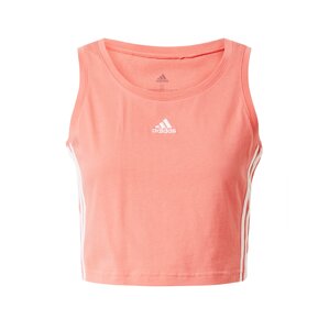 ADIDAS PERFORMANCE Sportovní top 'CRO'  růžová / bílá