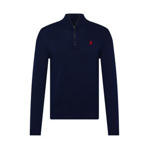 Polo Ralph Lauren Svetr  námořnická modř / ohnivá červená