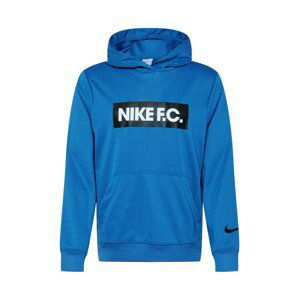 Nike Sportswear Mikina  nebeská modř / černá / bílá