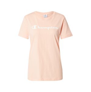 Champion Authentic Athletic Apparel Tričko  růžová / bílá