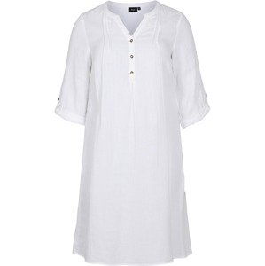 Zizzi Košilové šaty 'VVIVU'  bílá