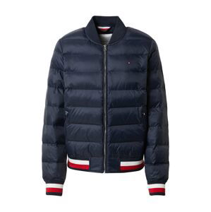 TOMMY HILFIGER Přechodná bunda  námořnická modř / červená / bílá