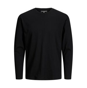 JACK & JONES Tričko 'Ray'  černá / pastelová modrá