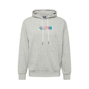 Champion Authentic Athletic Apparel Mikina  pastelová modrá / šedý melír / svítivě fialová / černá / bílá