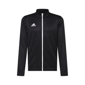 ADIDAS SPORTSWEAR Sportovní bunda  černá / bílá