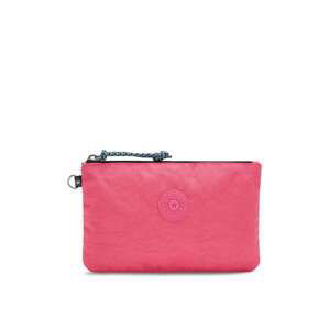 KIPLING Pouzdro 'CASUAL POUCH'  pink / tmavě šedá