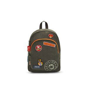 KIPLING Rucksack 'CURTIS M WS'  tmavě zelená / mix barev