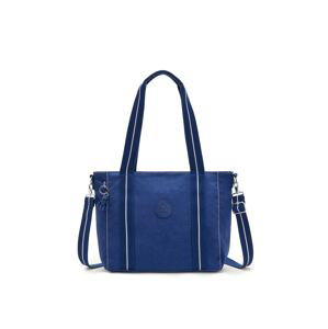 KIPLING Nákupní taška 'Asseni'  modrá / bílá