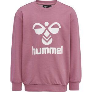 Hummel Sportovní mikina  starorůžová / bílá