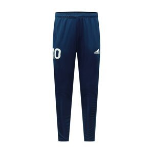 ADIDAS PERFORMANCE Sportovní kalhoty  bílá / tmavě modrá