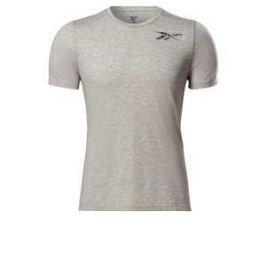 Reebok Sport Funkční tričko 'Graphic Speedwick  Move'  světle šedá / černá