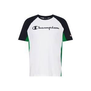 Champion Authentic Athletic Apparel Tričko  námořnická modř / trávově zelená / bílá