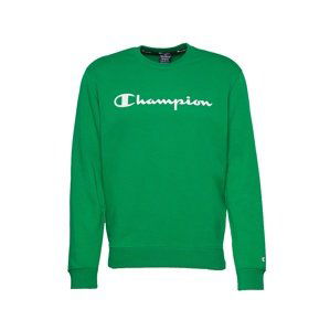 Champion Authentic Athletic Apparel Mikina  zelená / bílá