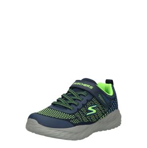 SKECHERS Tenisky 'Nitro Sprint Karvo'  svítivě zelená / noční modrá / marine modrá / nebeská modř