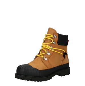 TIMBERLAND Šněrovací kozačky  koňaková / černá