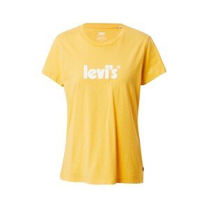 LEVI'S Tričko  žlutá / bílá