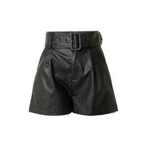 In The Style Kalhoty se sklady v pase 'PERRIE SIANS'  černá