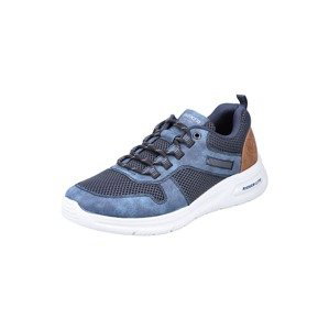 RIEKER Sneaker  modrá / tmavě modrá / hnědá