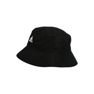 ADIDAS PERFORMANCE Sportovní klobouk  černá / bílá