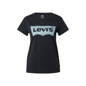 LEVI'S Tričko  světlemodrá / černá