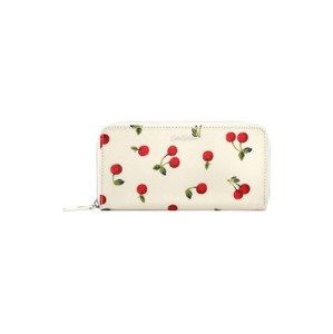 Cath Kidston Peněženka 'Continental'  offwhite / vínově červená / zelená / tmavě zelená