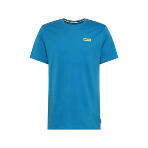 NIKE Funkční tričko  žlutá / nebeská modř
