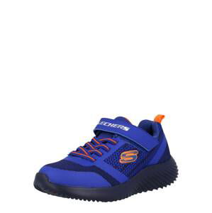 SKECHERS Tenisky  modrá / oranžová