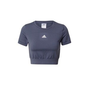 ADIDAS SPORTSWEAR Funkční tričko  námořnická modř / bílá