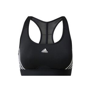 ADIDAS PERFORMANCE Sportovní podprsenka  černá / bílá