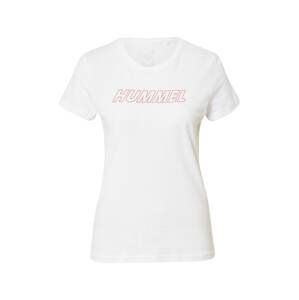Hummel Funkční tričko  korálová / bílá