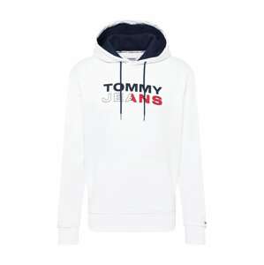 Tommy Jeans Mikina  námořnická modř / červená / bílá