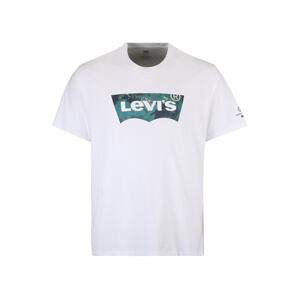 Levi's® Big & Tall Tričko  bílá / nefritová / smaragdová