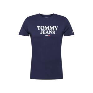 Tommy Jeans Tričko 'ENTRY'  námořnická modř / červená / bílá