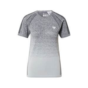 Hummel Funkční tričko 'GG12'  šedá / šedý melír / černá