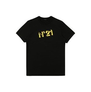 N°21 Tričko  černá / žlutá