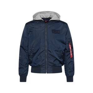 ALPHA INDUSTRIES Přechodná bunda  námořnická modř / šedá