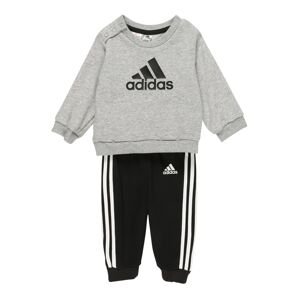 ADIDAS SPORTSWEAR Tepláková souprava 'I BOS'  šedá / černá / bílá