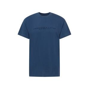 Abercrombie & Fitch Tričko  námořnická modř / tmavě modrá