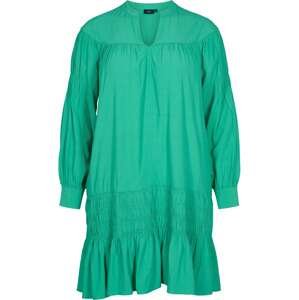 Zizzi Košilové šaty 'Rin'  zelená