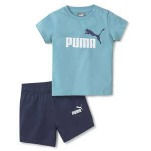 PUMA Joggingová souprava  světlemodrá / tmavě modrá / bílá