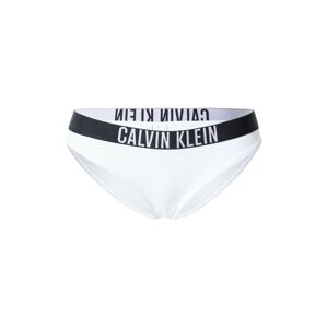 Calvin Klein Swimwear Spodní díl plavek  bílá / černá